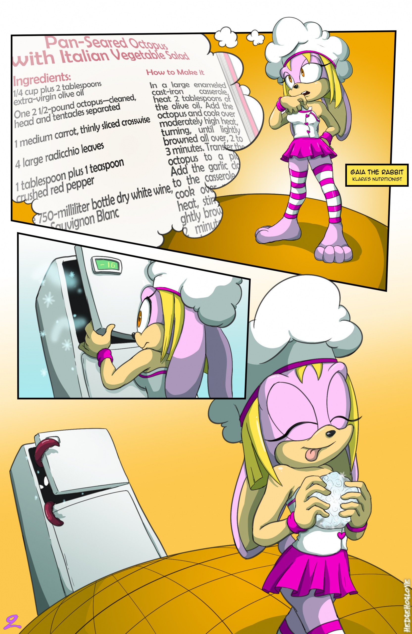 The Rabbit and the Octopus porn comic picture 3