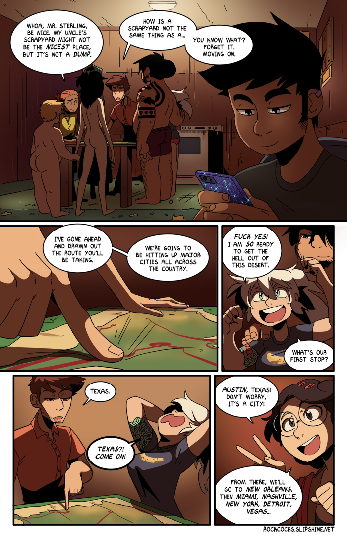 The Rock Cocks 11-12 porn comic picture 18