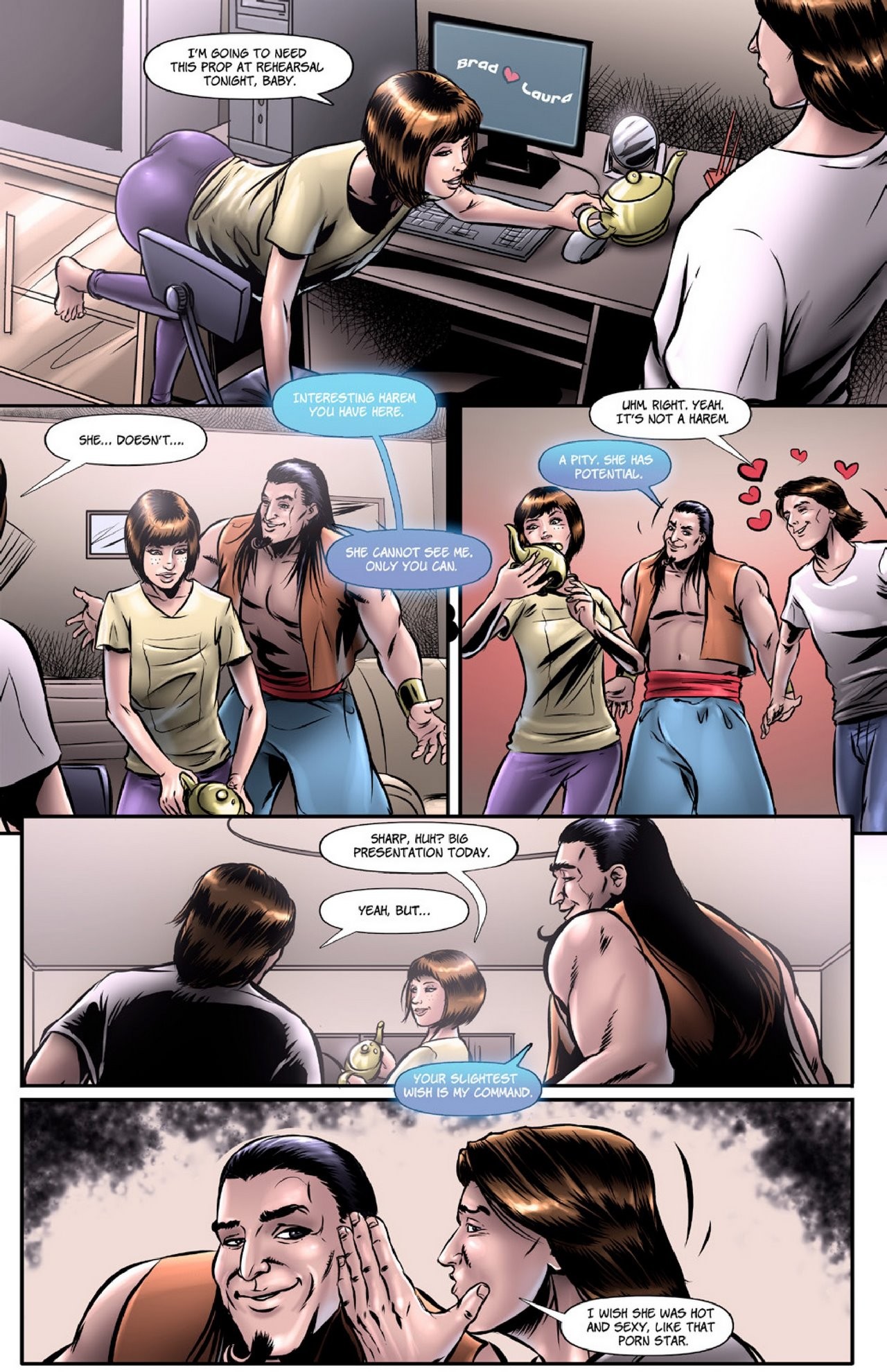 The Three Wish Myth porn comic picture 14