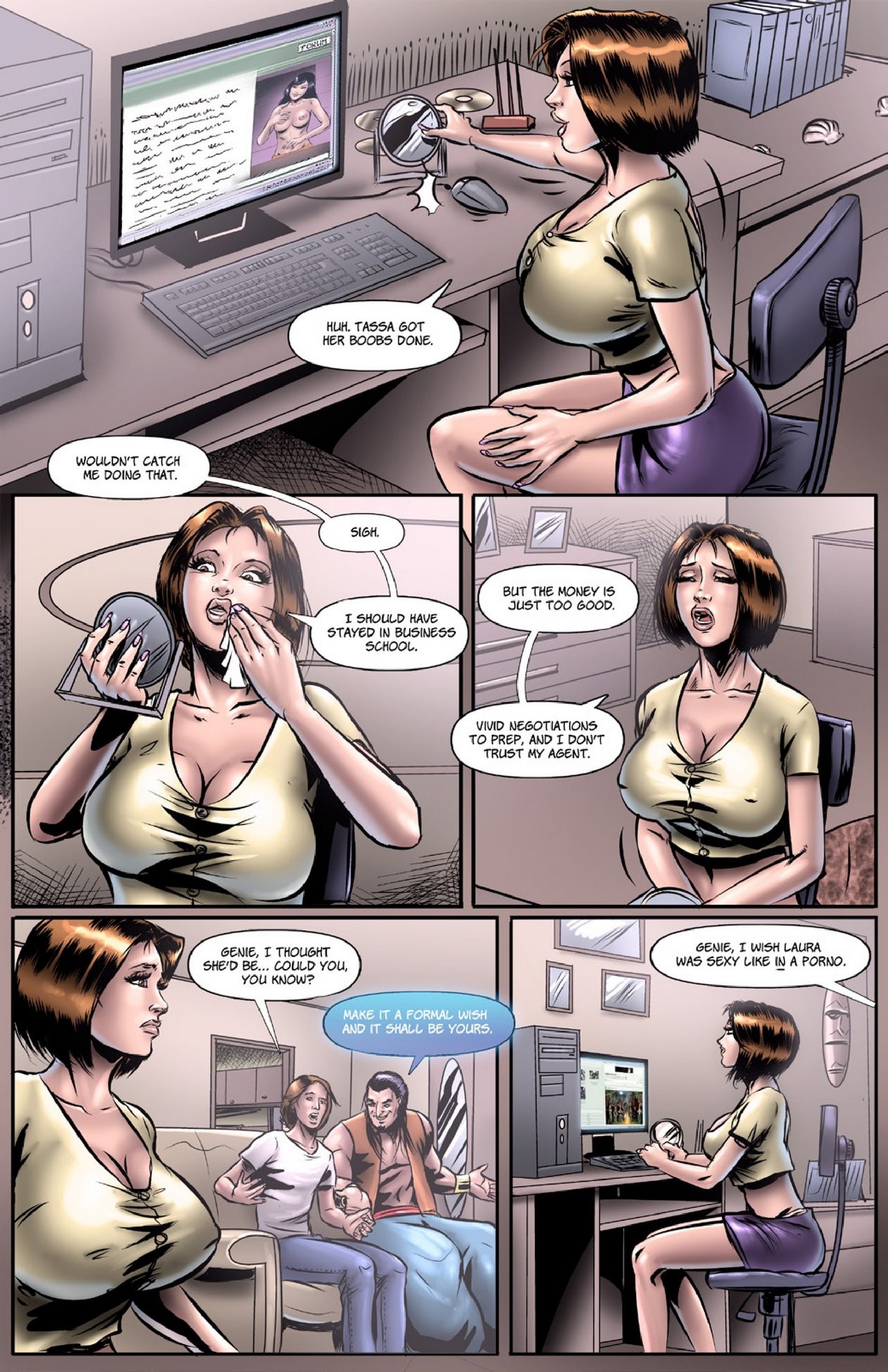 The Three Wish Myth porn comic picture 16
