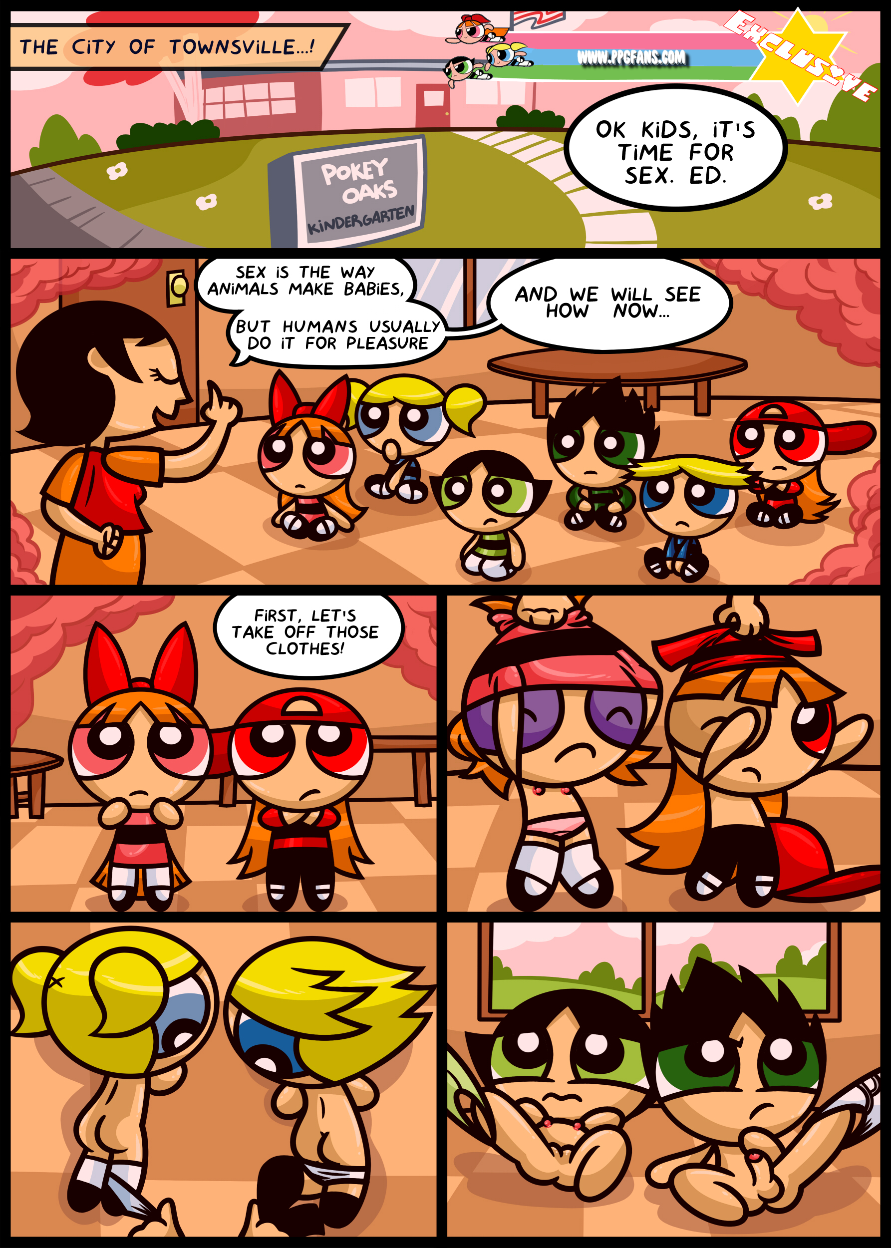 The Very Special Lesson porn comic picture 2