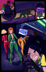 Totally blackmail porn comic picture 1