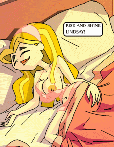 Totally Lindsay porn comic picture 1