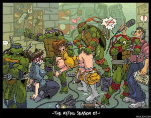 Turtles porn comic picture 1