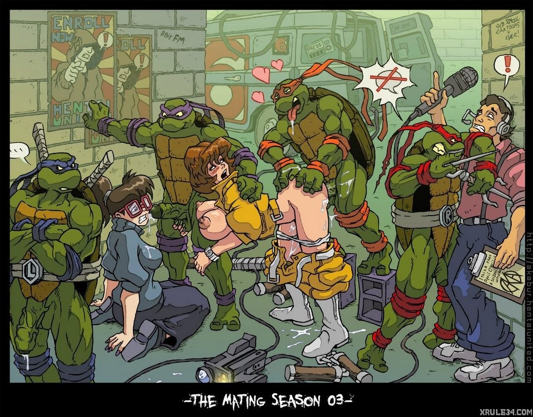 Turtles porn comic picture 1