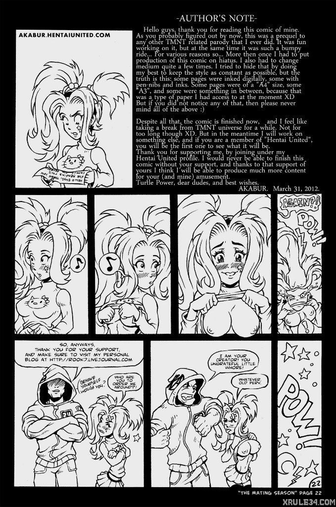 Turtles porn comic picture 23