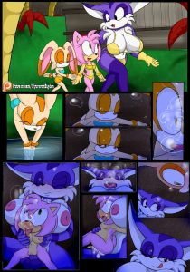 Unexpected Orgy Pool porn comic picture 1