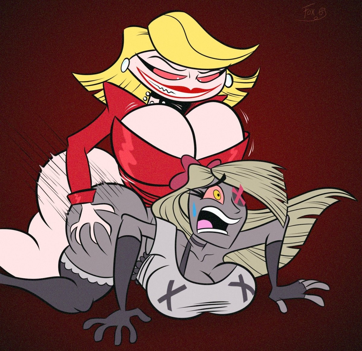 Vaggie and Katie Killjoy porn comic picture 6