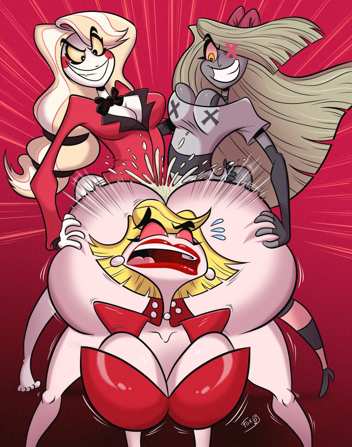 Vaggie and Katie Killjoy porn comic picture 7