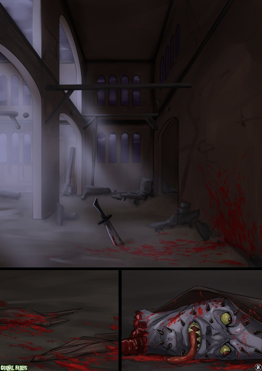 Vex: Hellscape 3 porn comic picture 2