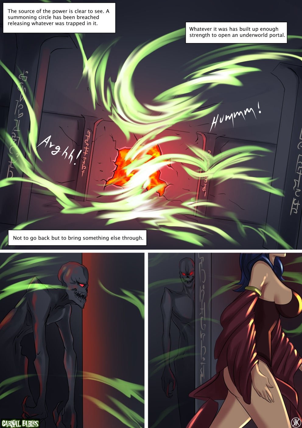 Vex: Hellscape porn comic picture 13
