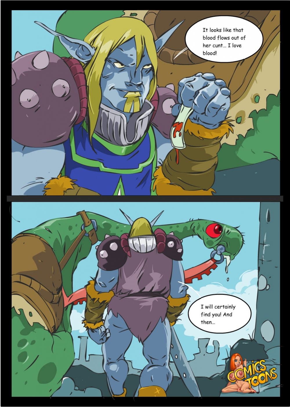 W.I.T.C.H. porn comic picture 3