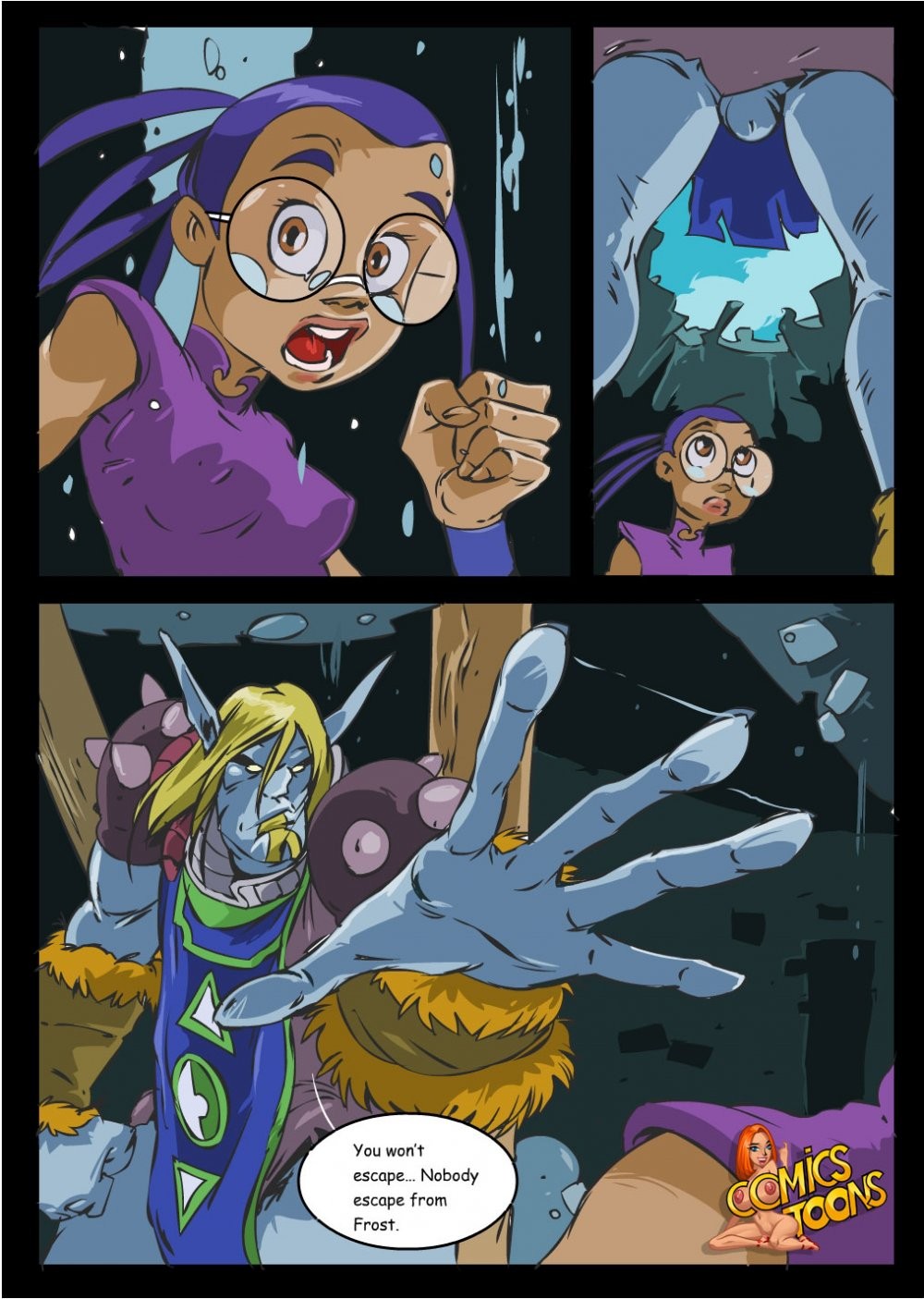W.I.T.C.H. porn comic picture 5