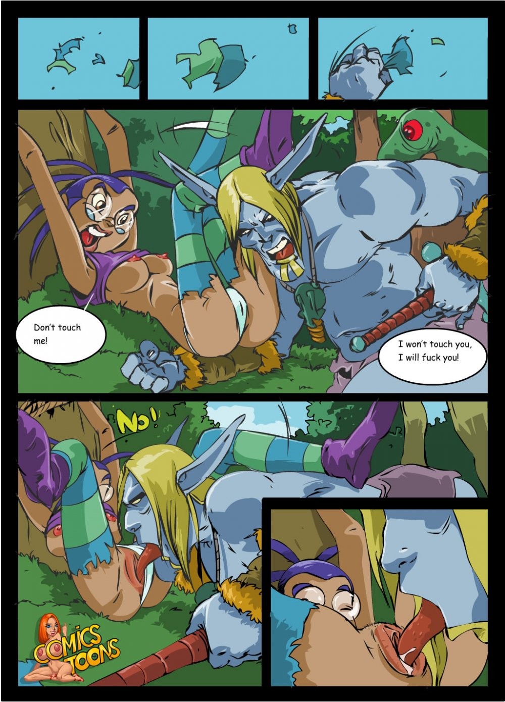 W.I.T.C.H. porn comic picture 9