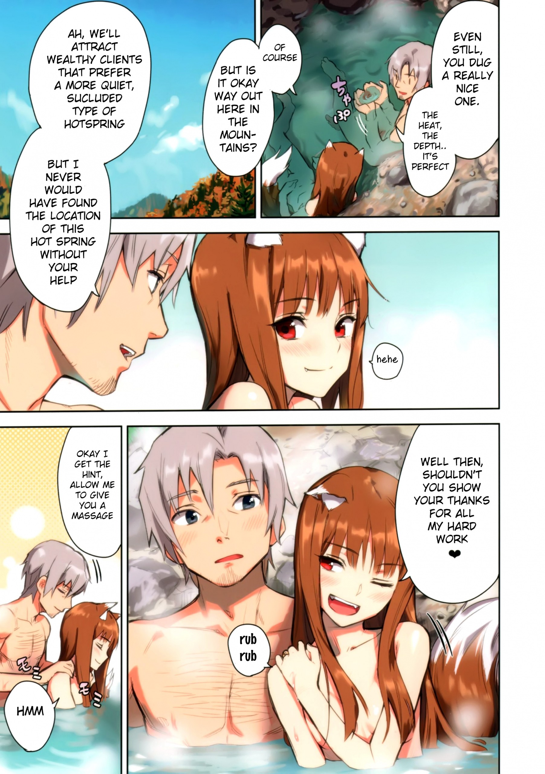 Wacchi to Nyohhira Bon FULL COLOR hentai manga picture 6
