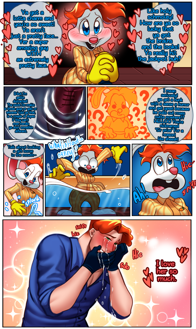 Who CREAMPIED! Rosey Rabbit porn comic picture 12