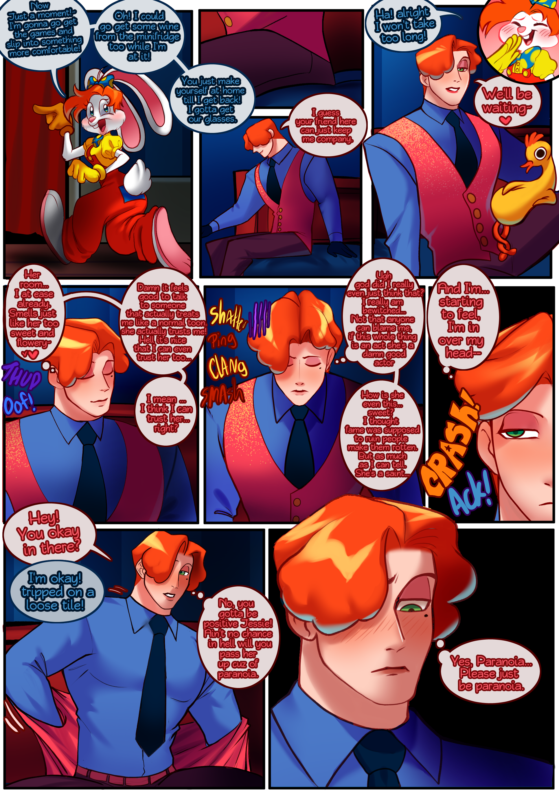 Who CREAMPIED! Rosey Rabbit porn comic picture 3