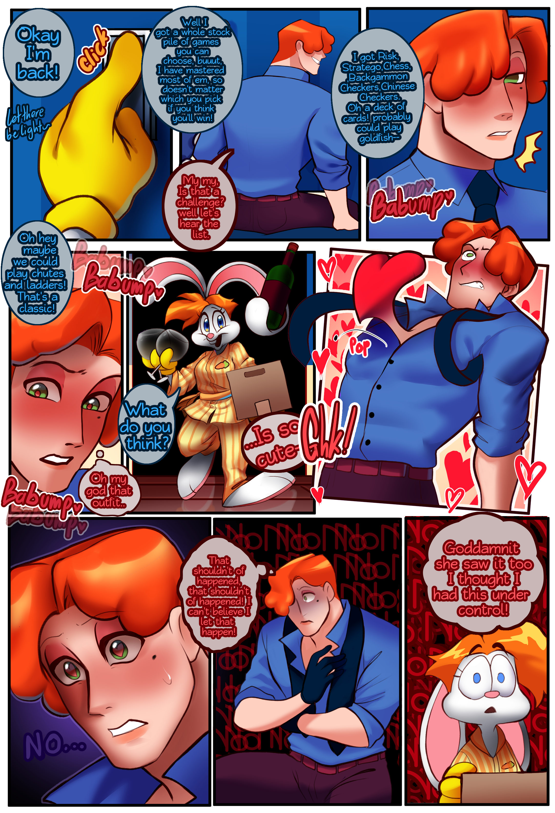 Who CREAMPIED! Rosey Rabbit porn comic picture 4