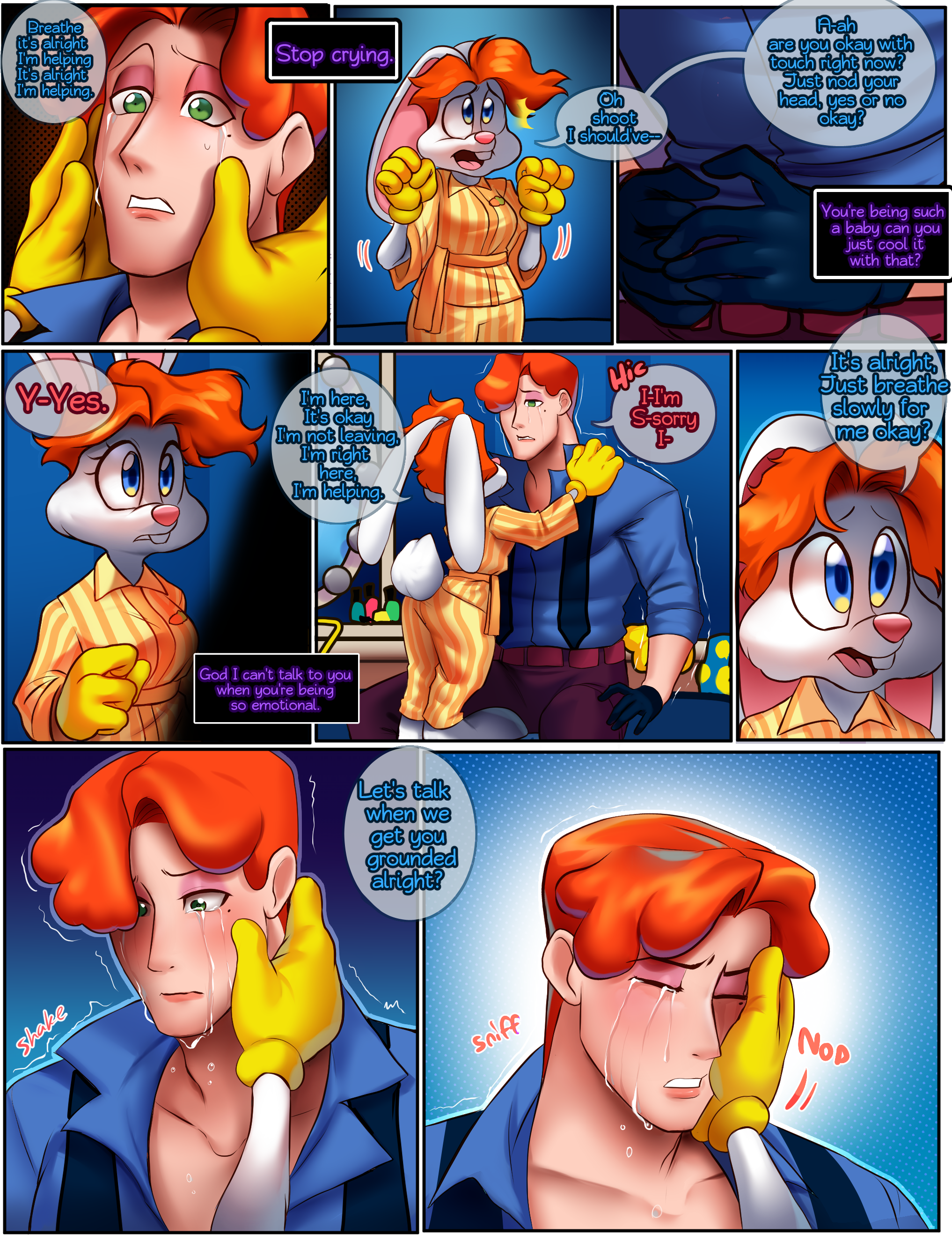 Who CREAMPIED! Rosey Rabbit porn comic picture 6