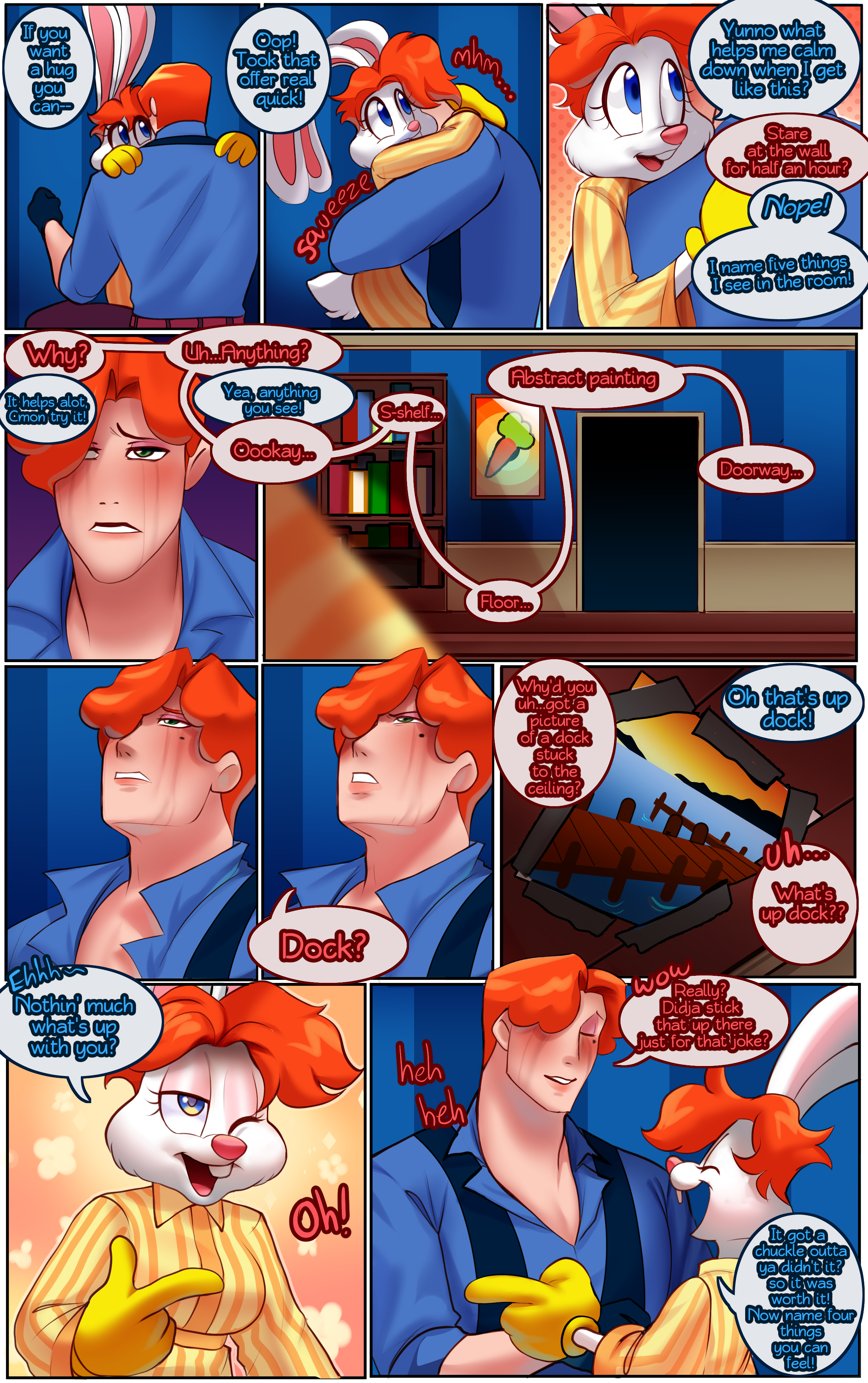 Who CREAMPIED! Rosey Rabbit porn comic picture 7