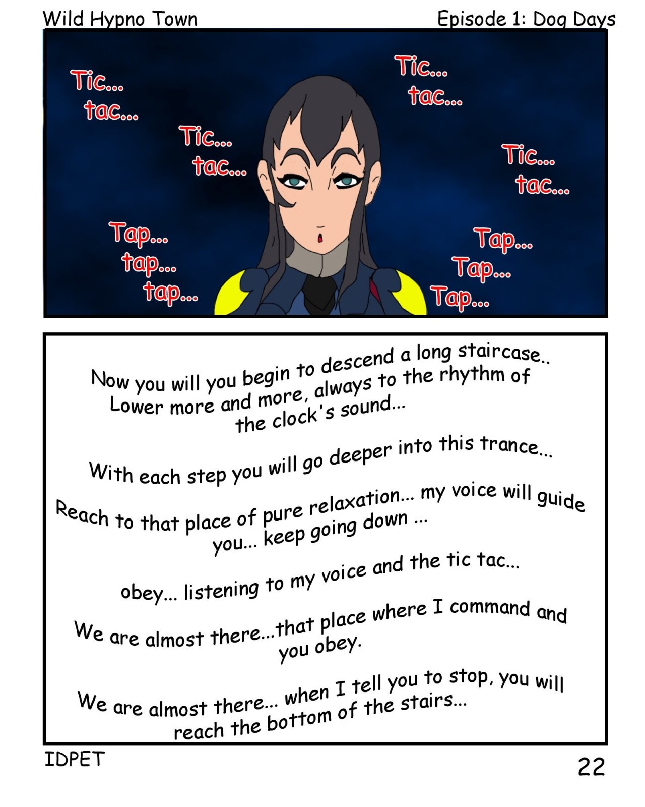 Wild Hypno Town porn comic picture 24