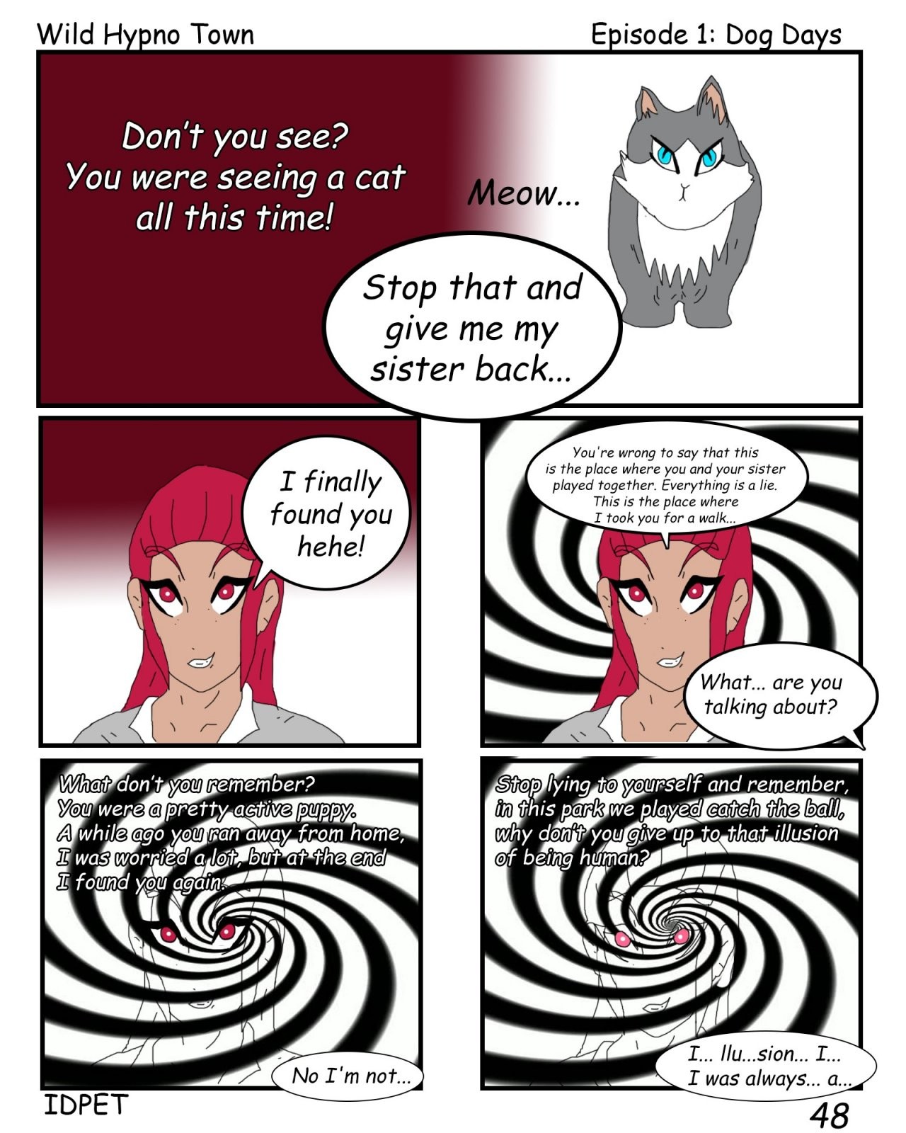 Wild Hypno Town porn comic picture 50