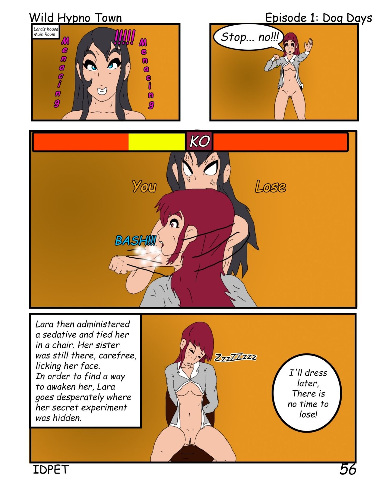 Wild Hypno Town porn comic picture 59