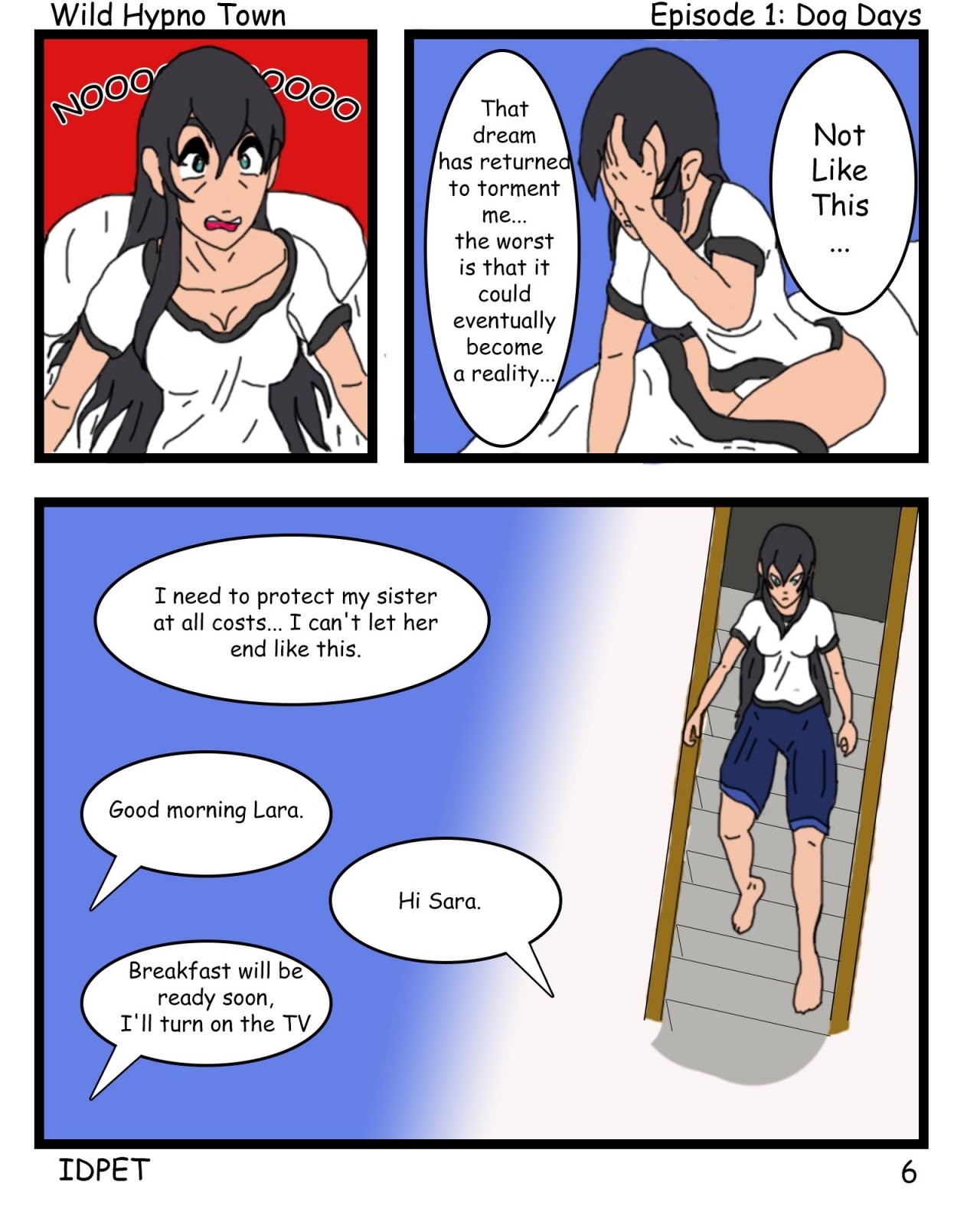 Wild Hypno Town porn comic picture 8