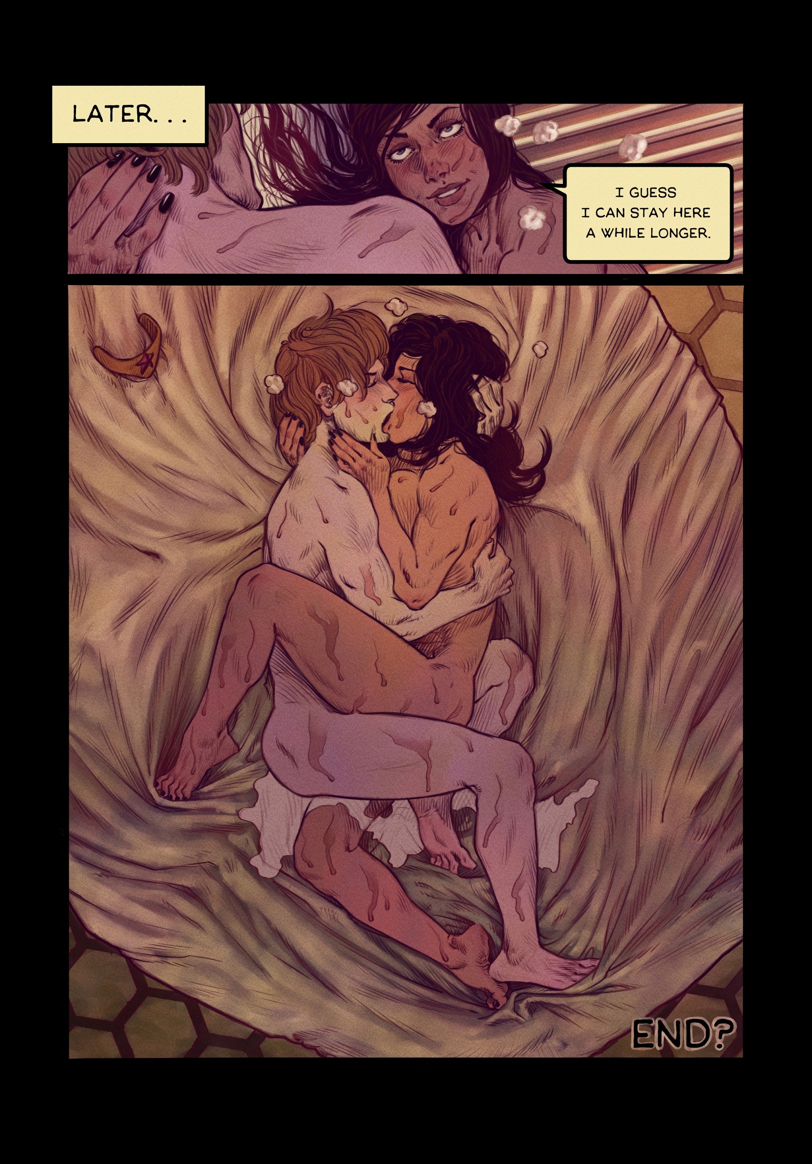 Wonder Woman's Bathroom Break porn comic picture 10