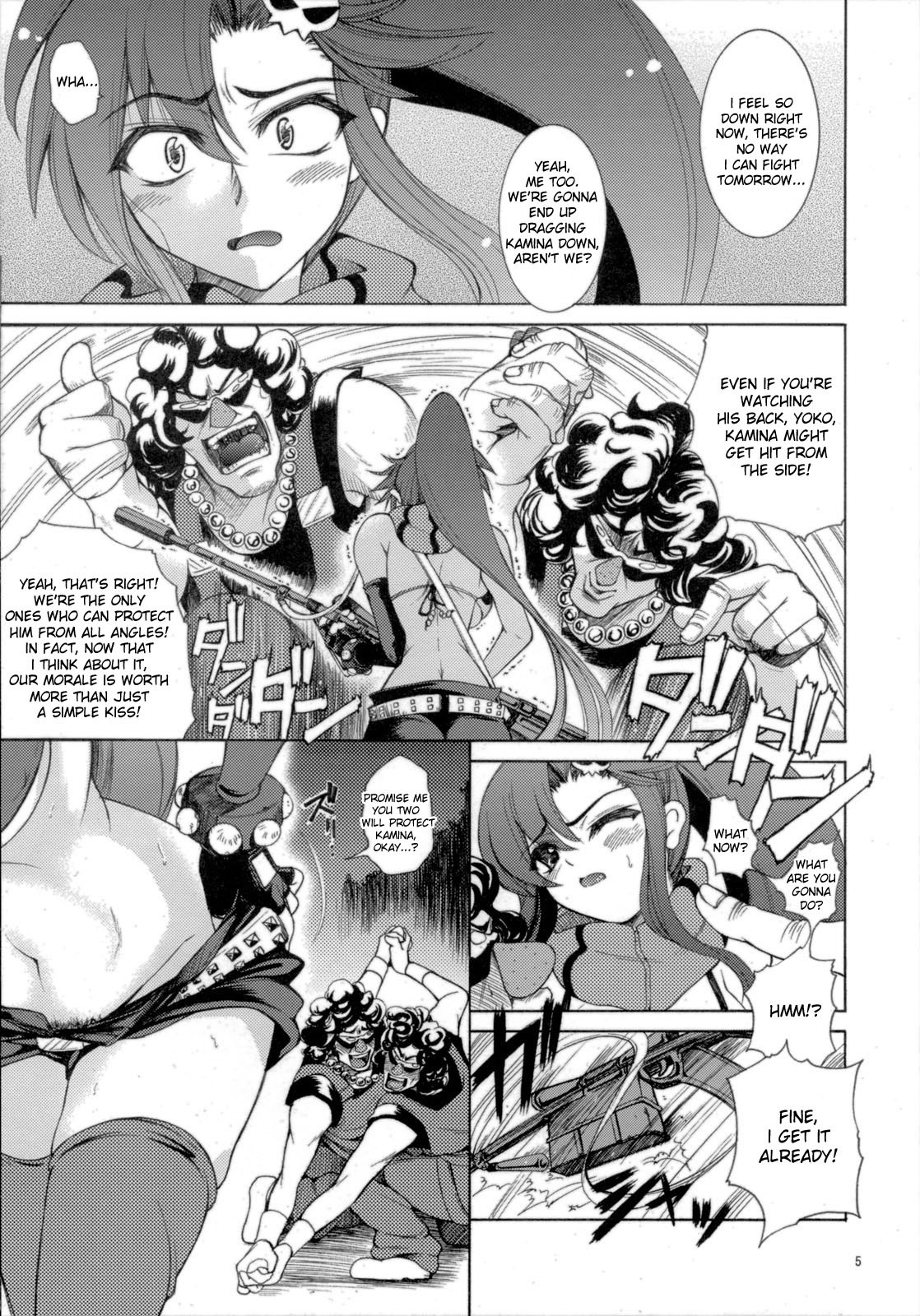 Yoko mo Ushiro wa Suki Darake!! porn comic picture 4
