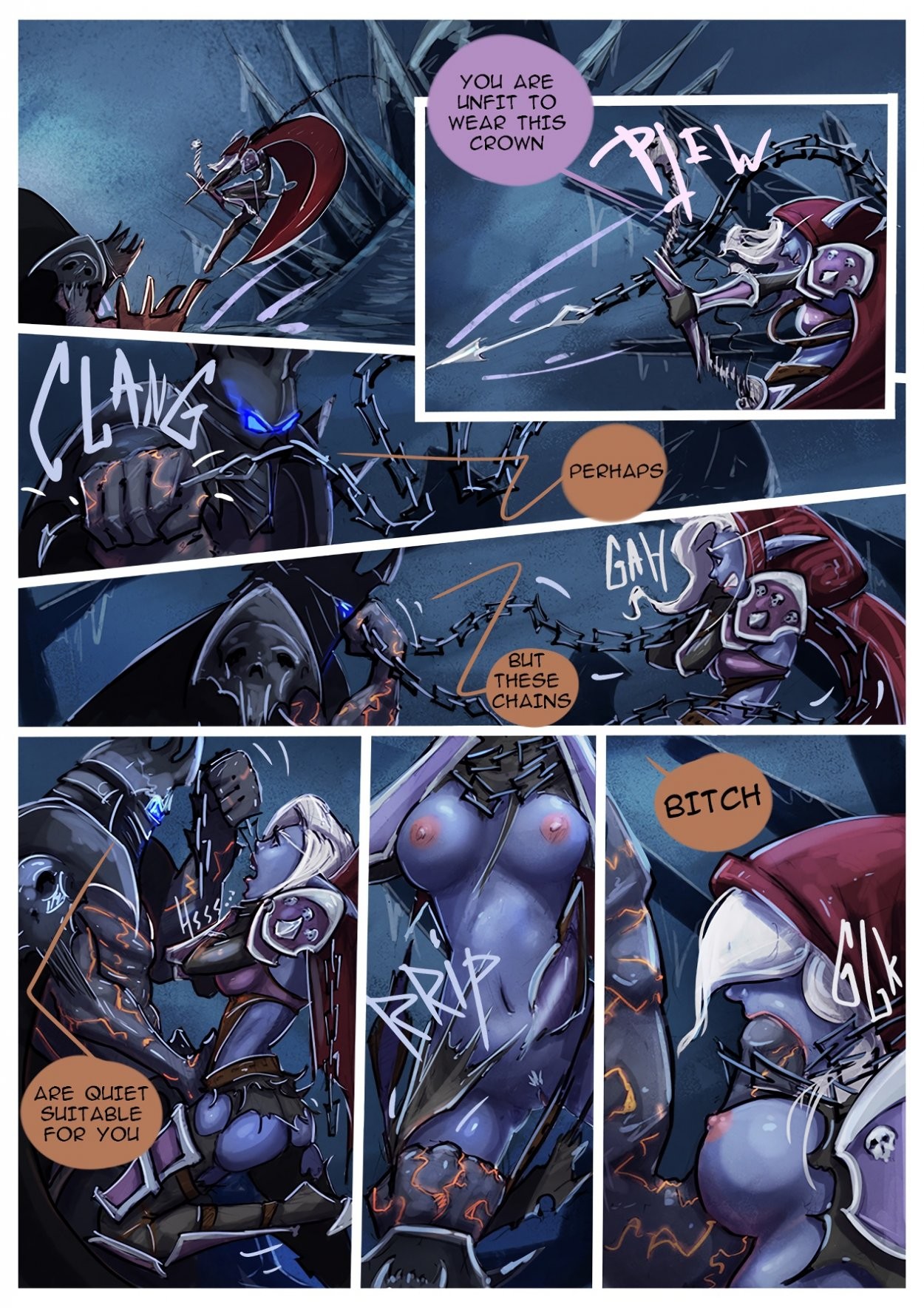 You are unfit porn comic picture 1