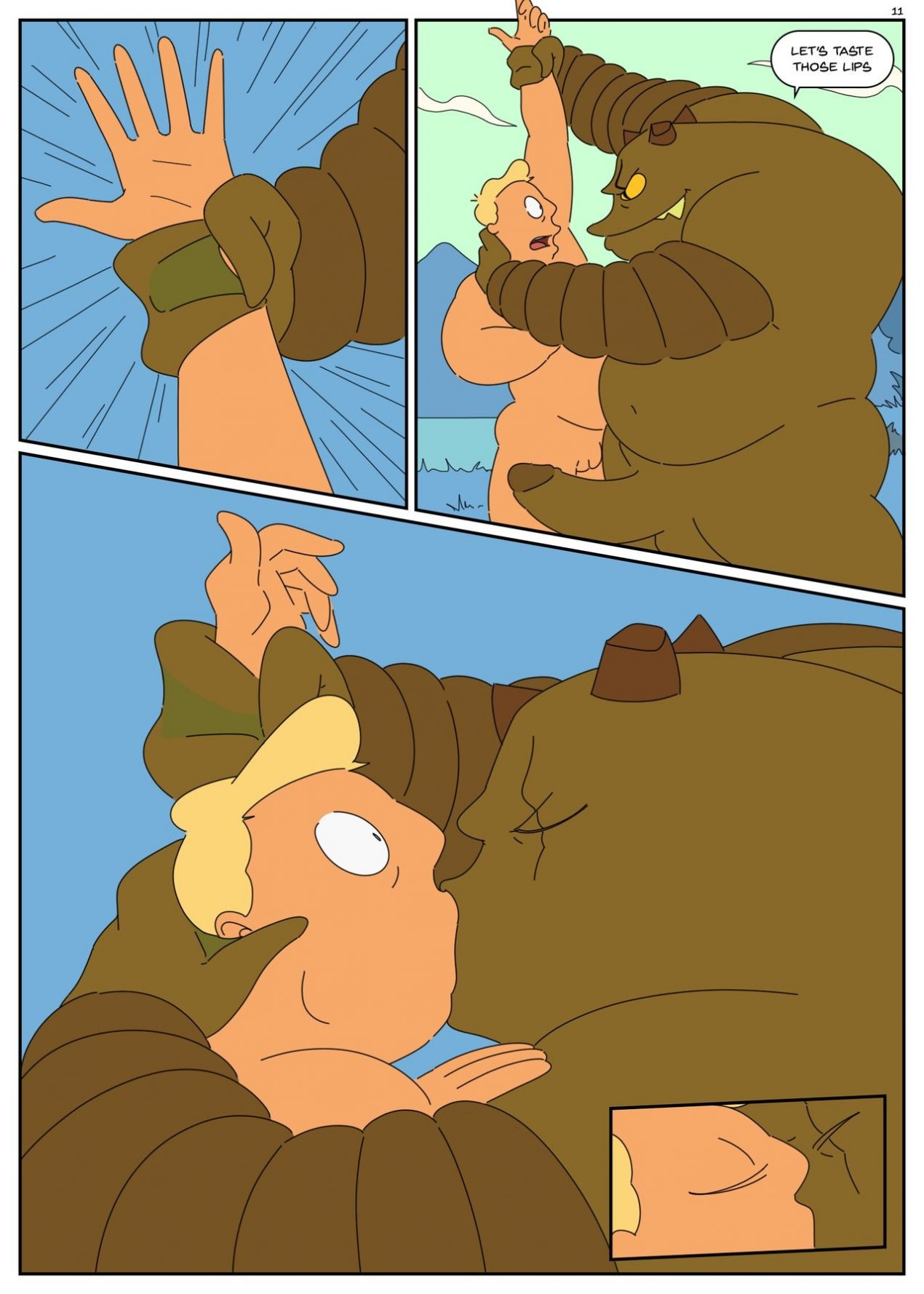 ZAPP BRANNIGAN & THE MISTERIOUS OMICRONIAN porn comic picture 12