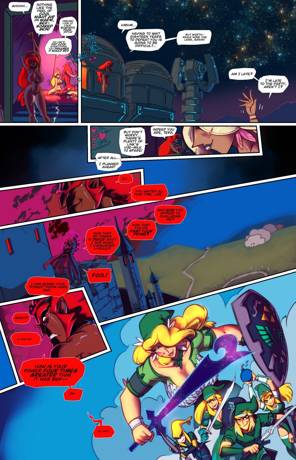 Zelda BOTW - Planned Ahead porn comic picture 8