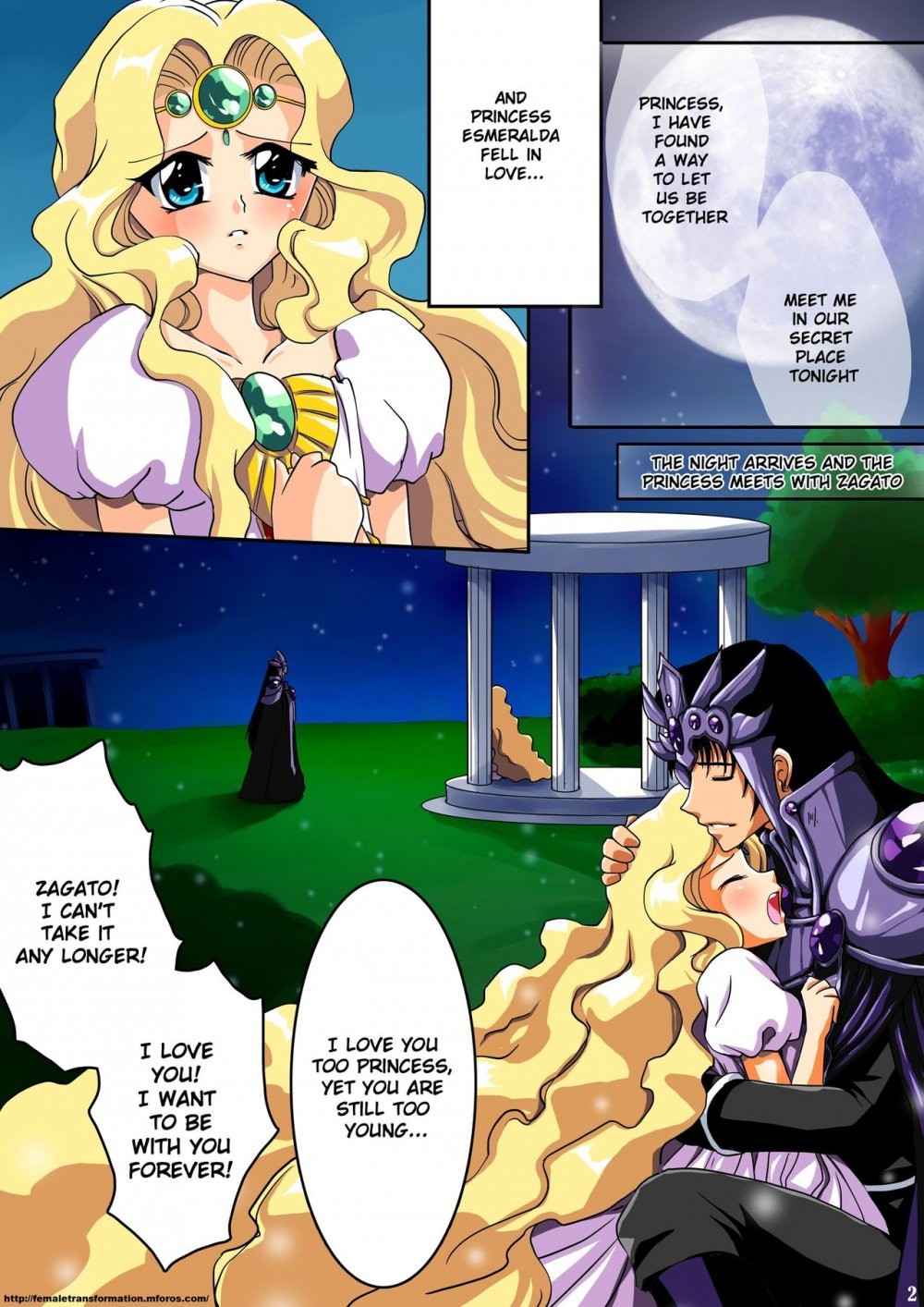 Zephir's Dark Secret porn comic picture 4