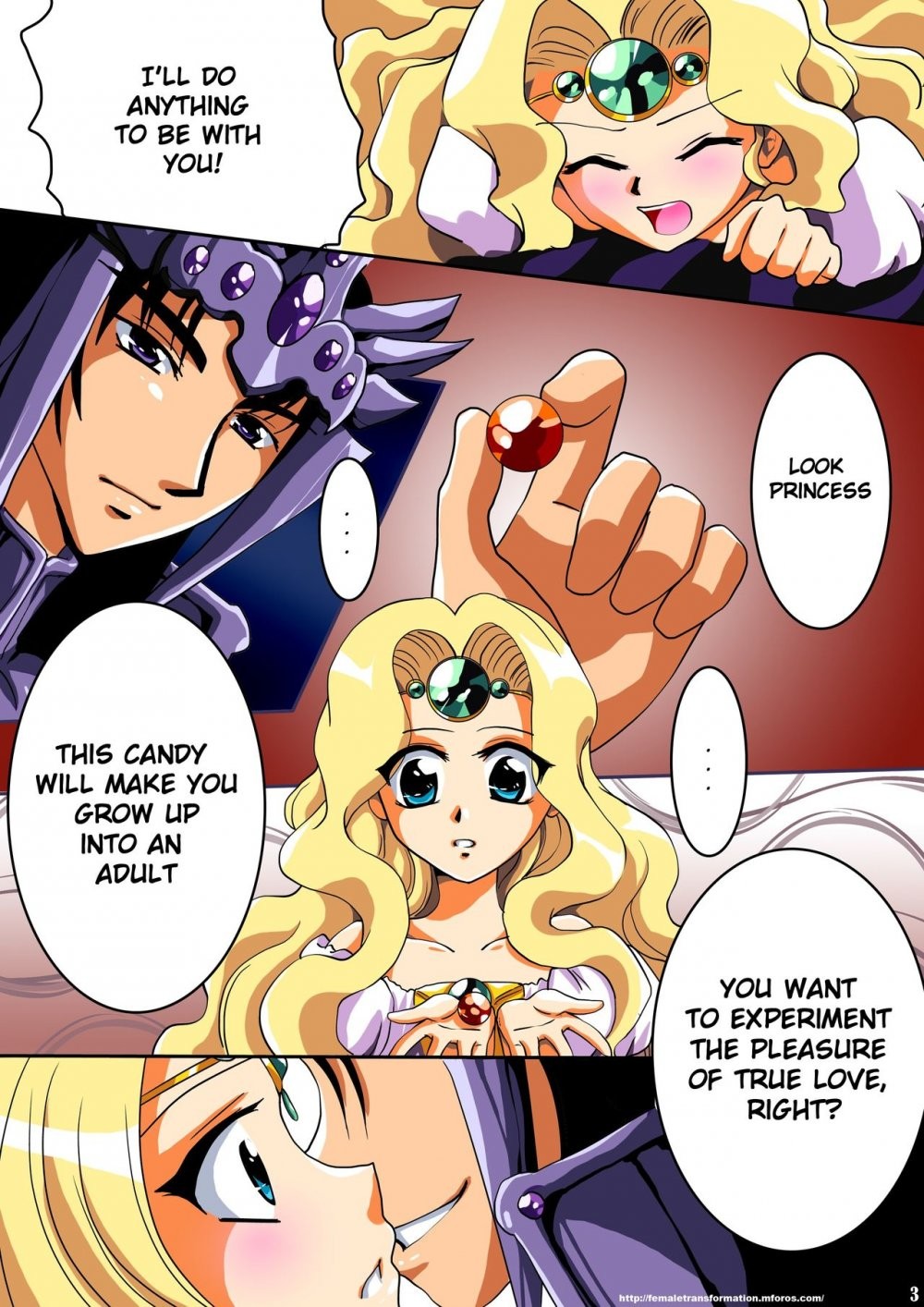 Zephir's Dark Secret porn comic picture 5