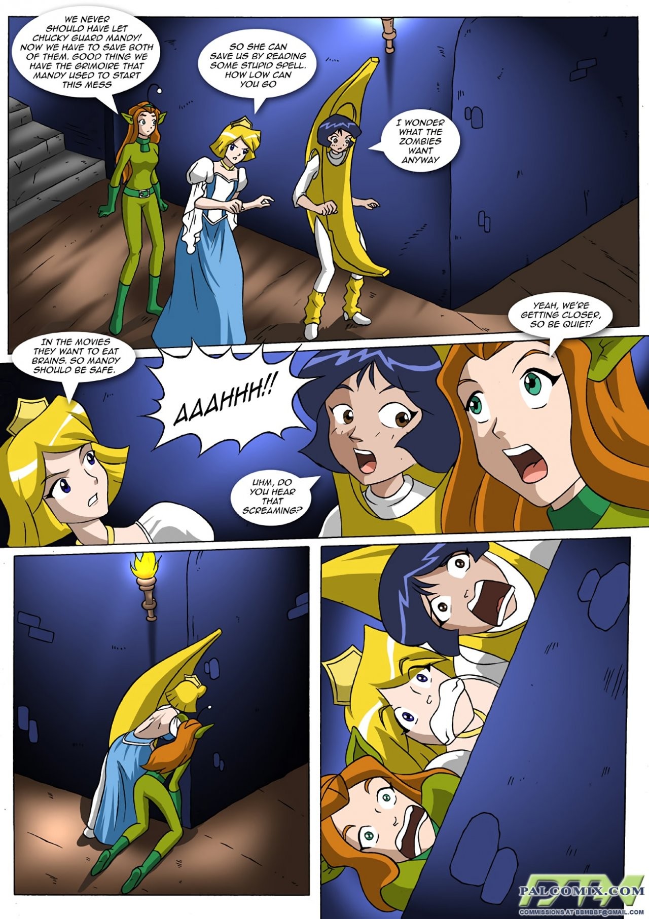 Zombies Are Like, So Well Hung porn comic picture 2