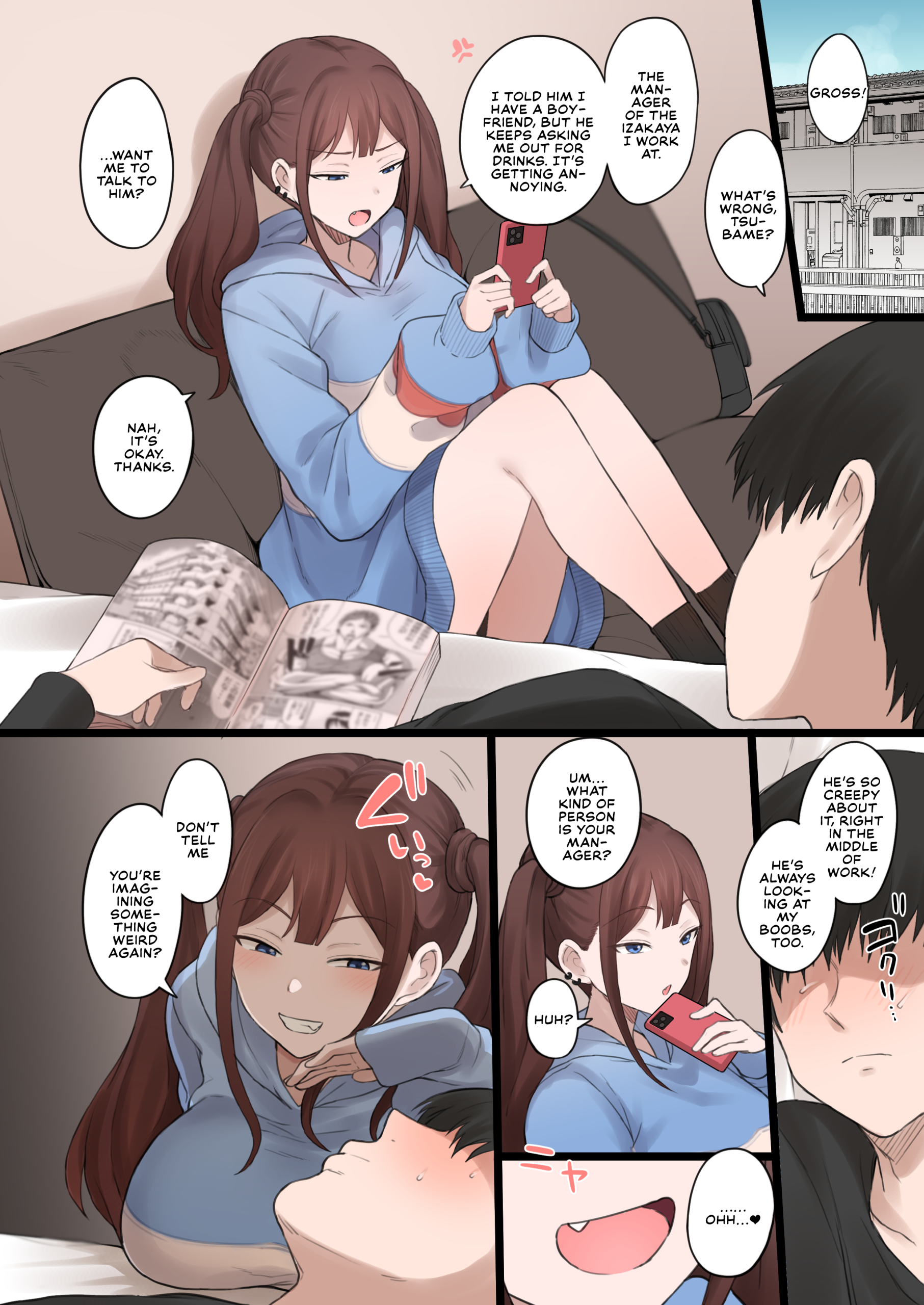 A Girlfriend Who Plays Along with My Cuckold Fetish hentai manga picture 11
