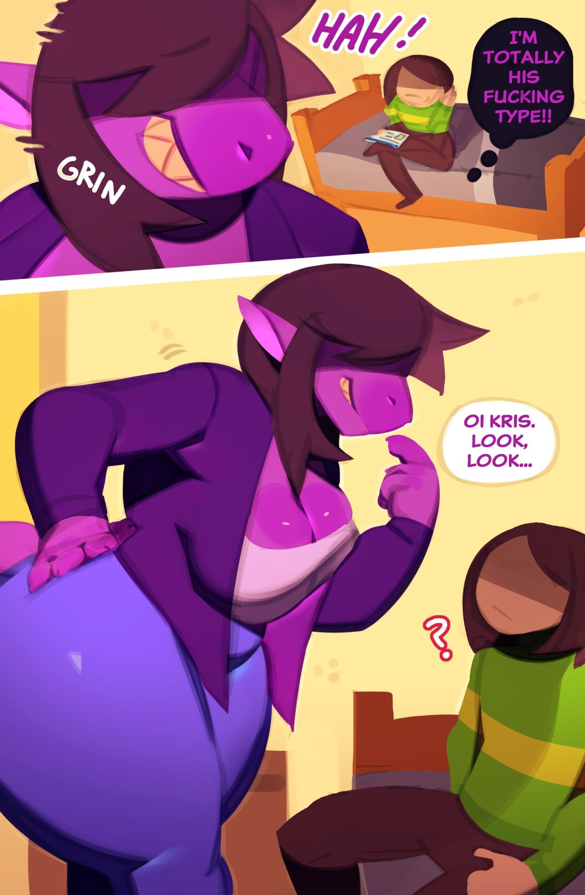 A Susie x Kris Comic porn comic picture 5
