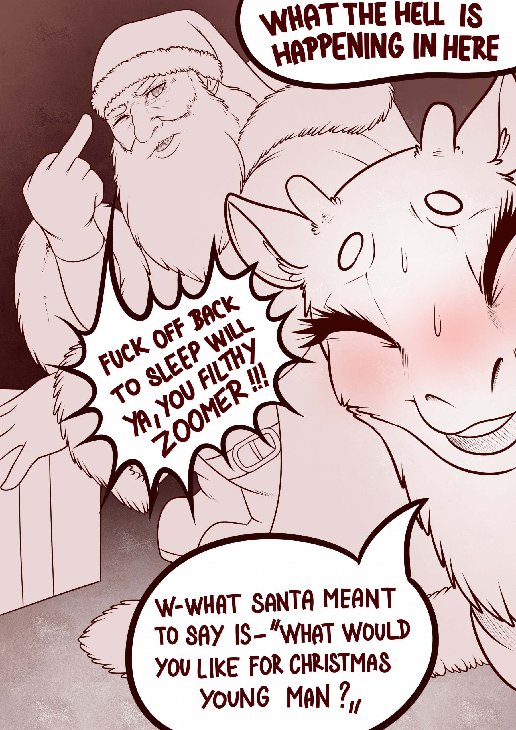 Christmas Wish porn comic picture 3