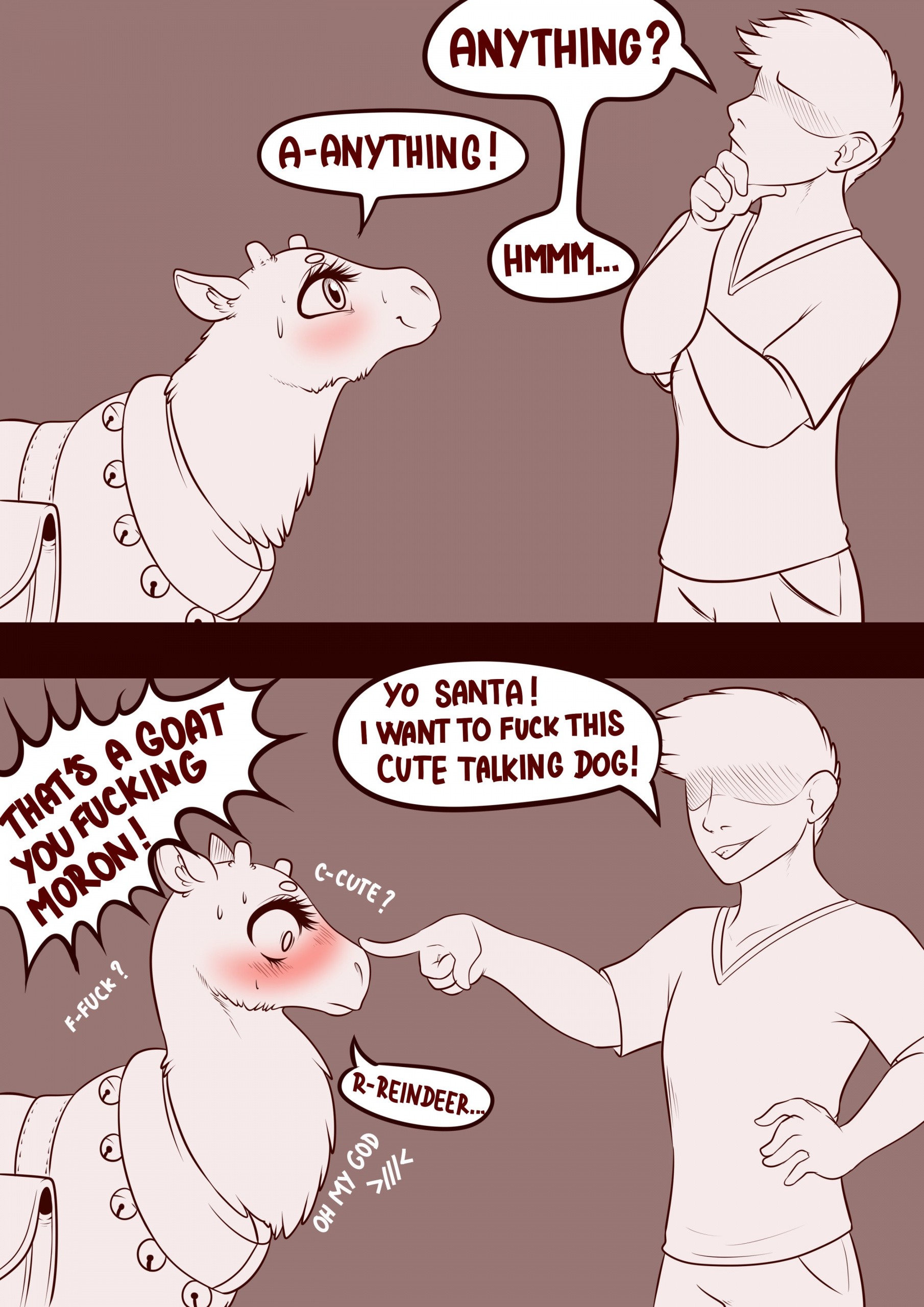 Christmas Wish porn comic picture 4