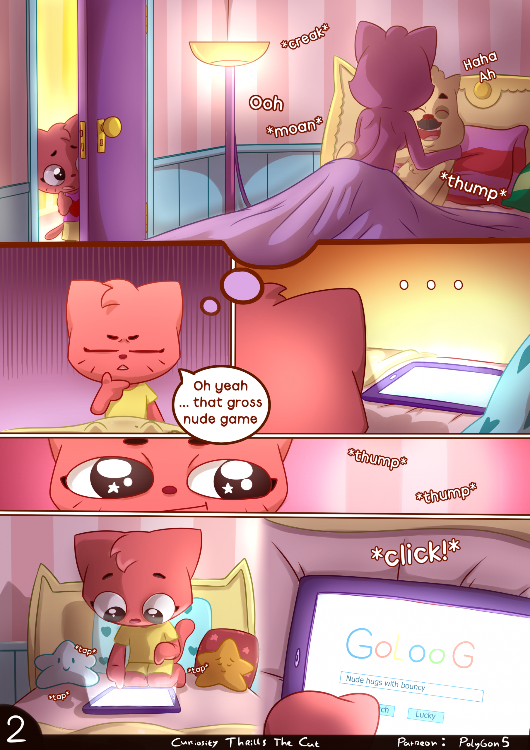 Curiosity Thrills The Cat porn comic picture 3