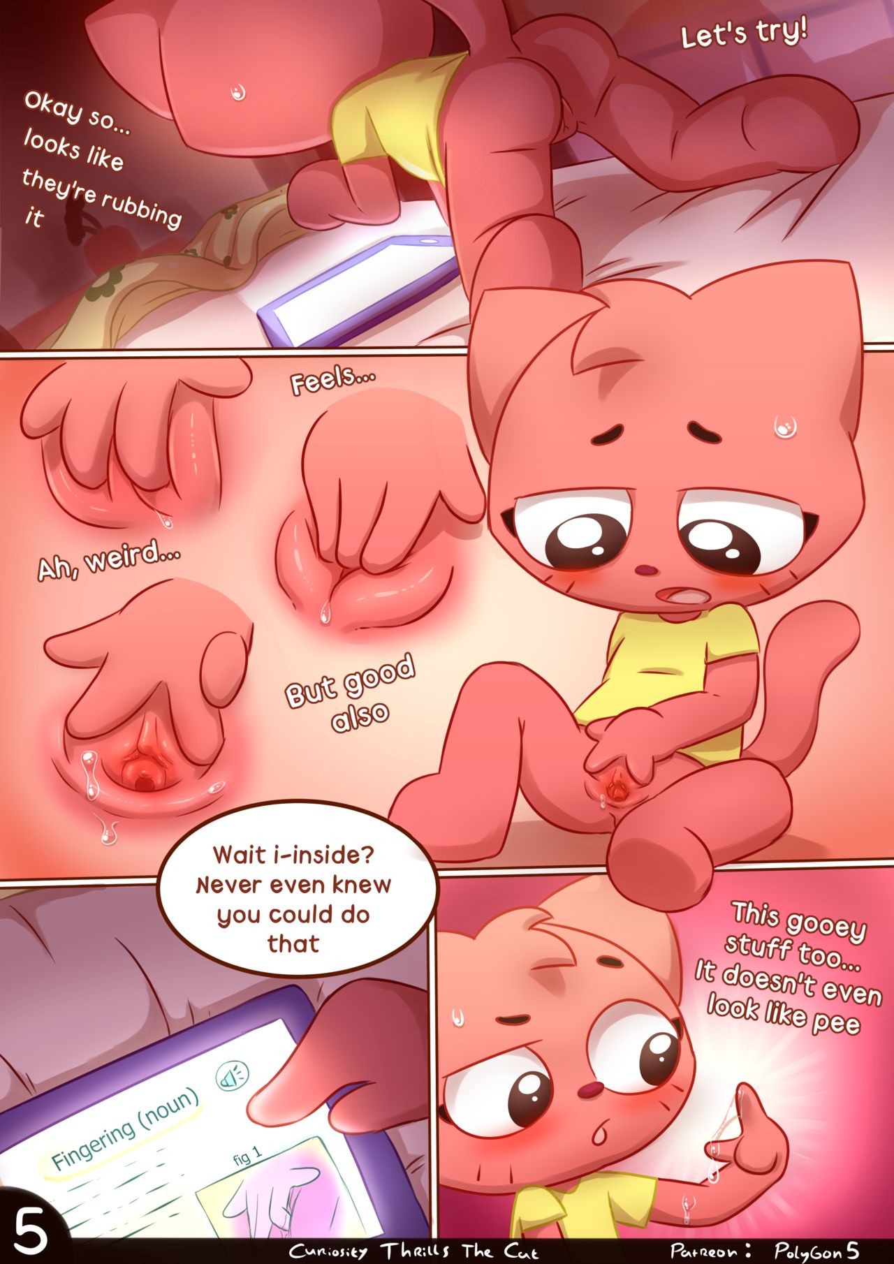 Curiosity Thrills The Cat porn comic picture 6