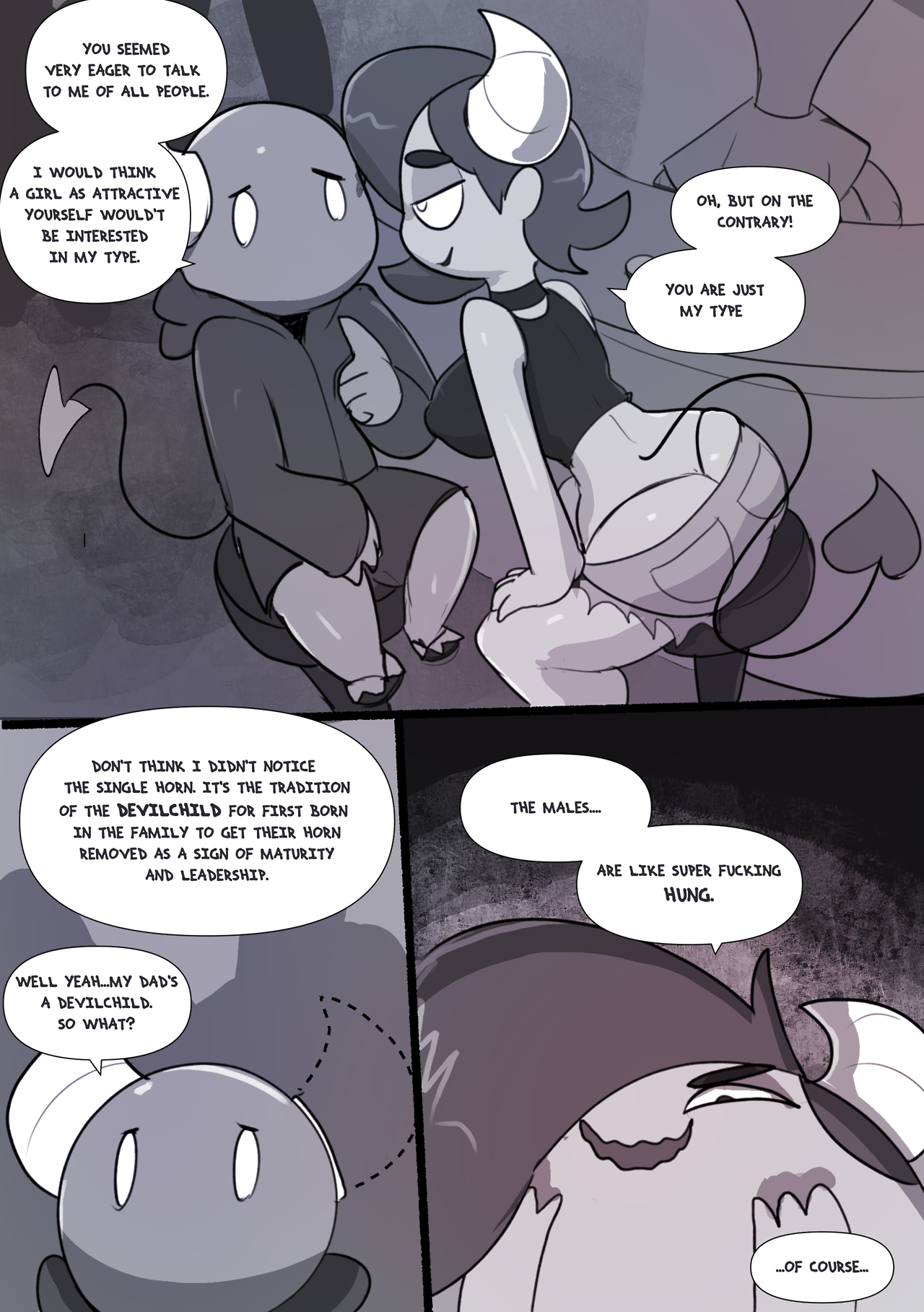 Dandy Demons Chapter 1 First Date porn comic picture 14