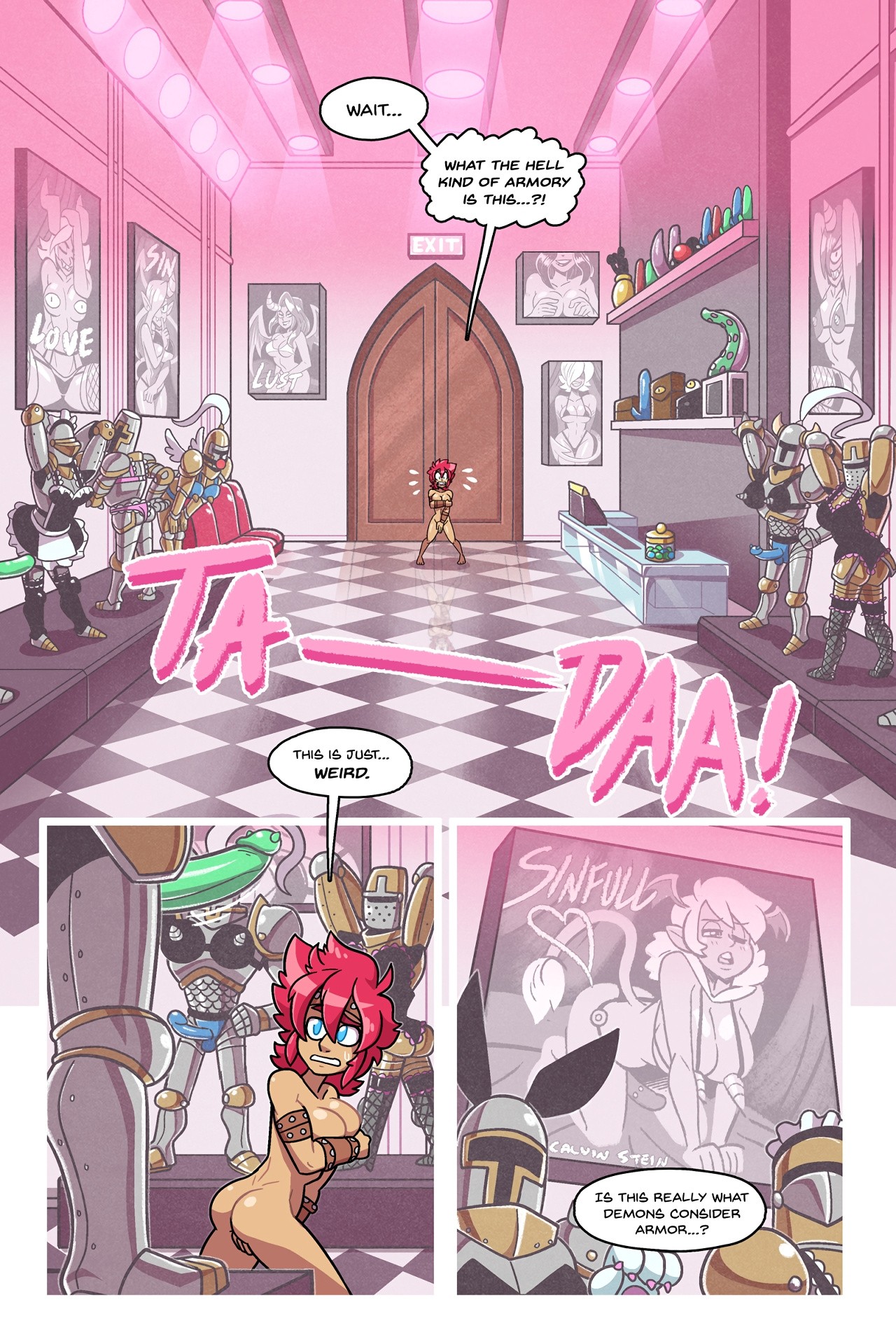 Demon's Layer porn comic picture 22
