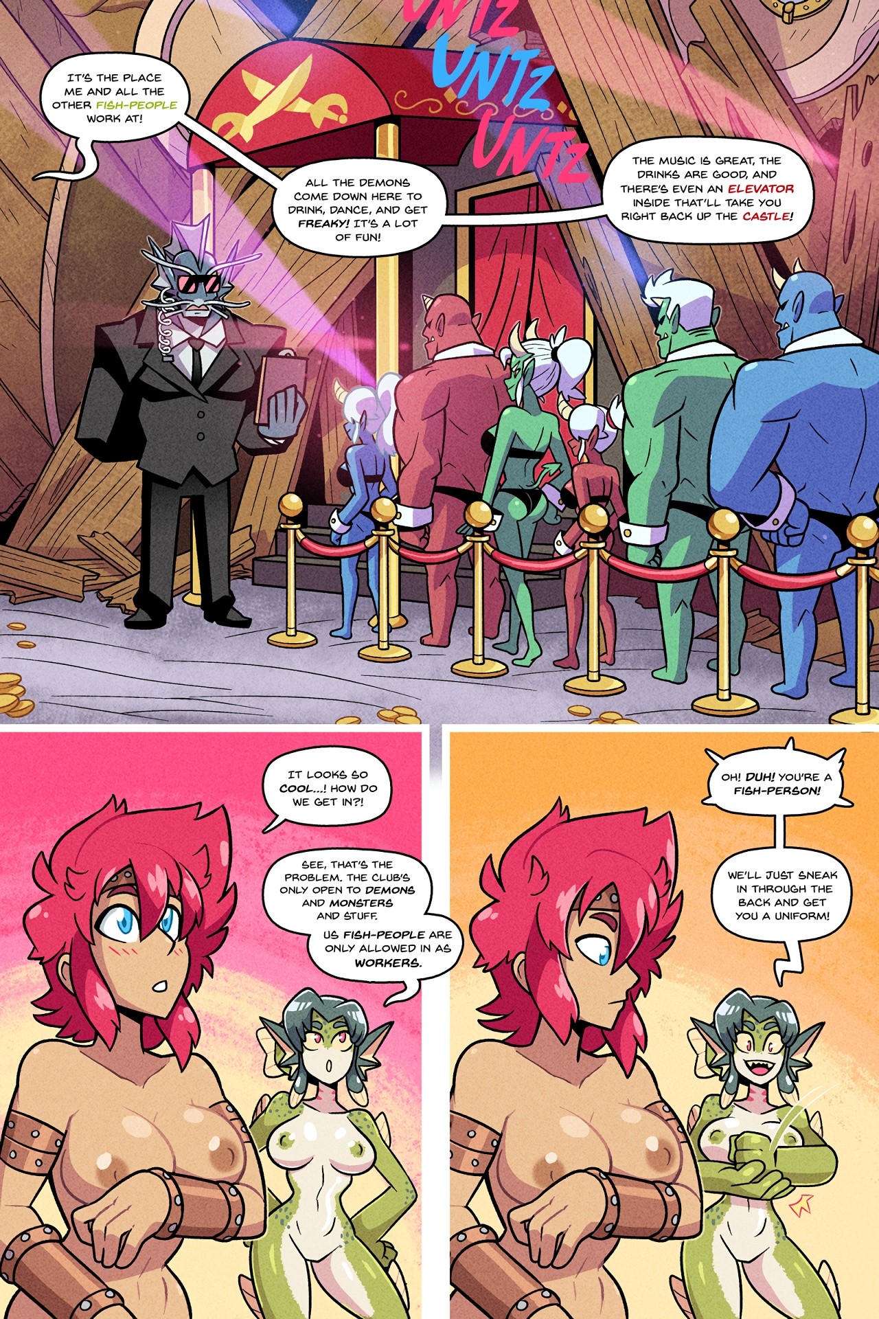 Demon's Layer porn comic picture 44