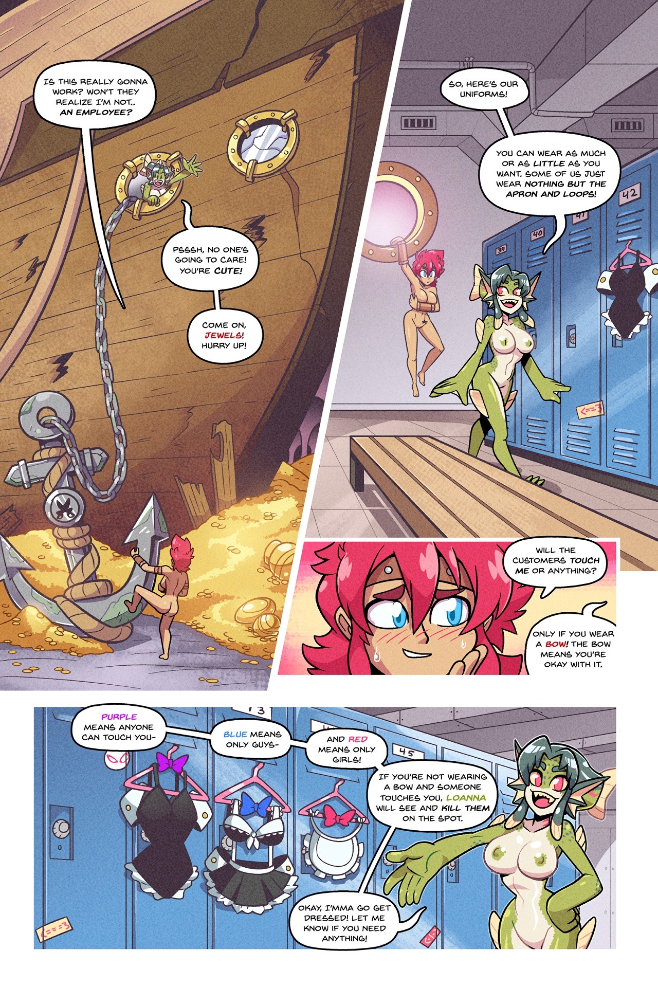 Demon's Layer porn comic picture 45