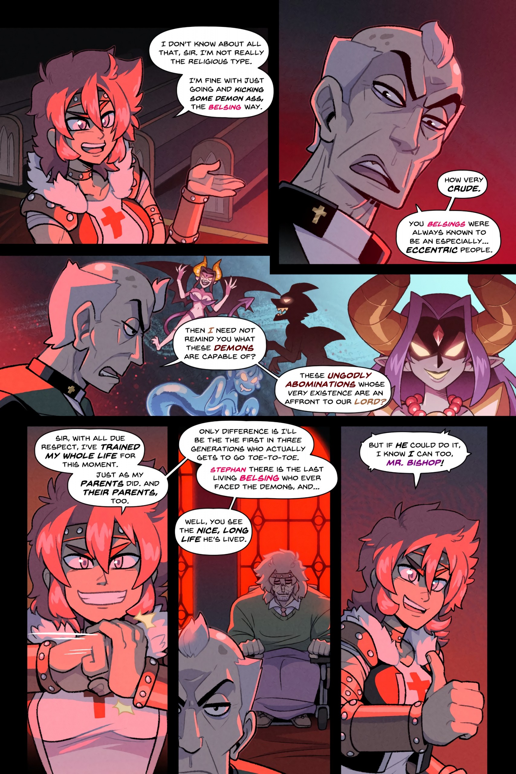 Demon's Layer porn comic picture 92