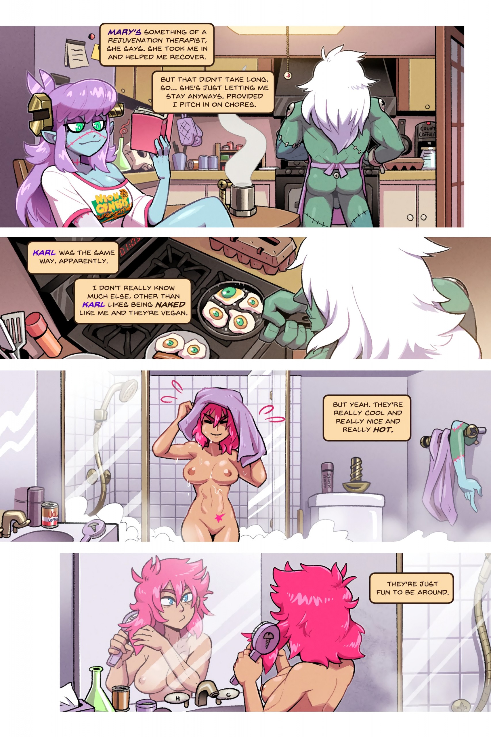 Demon's Layer porn comic picture 98