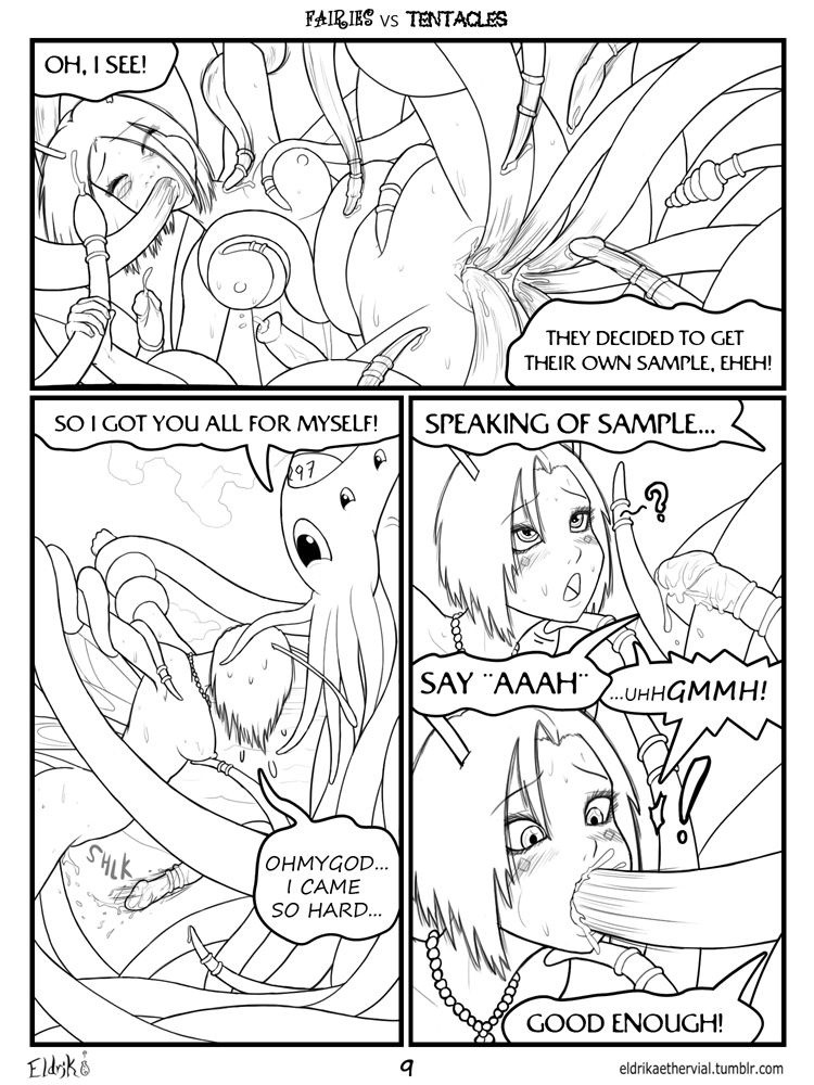 Fairies vs Tentacles Ch. 1-5 porn comic picture 10