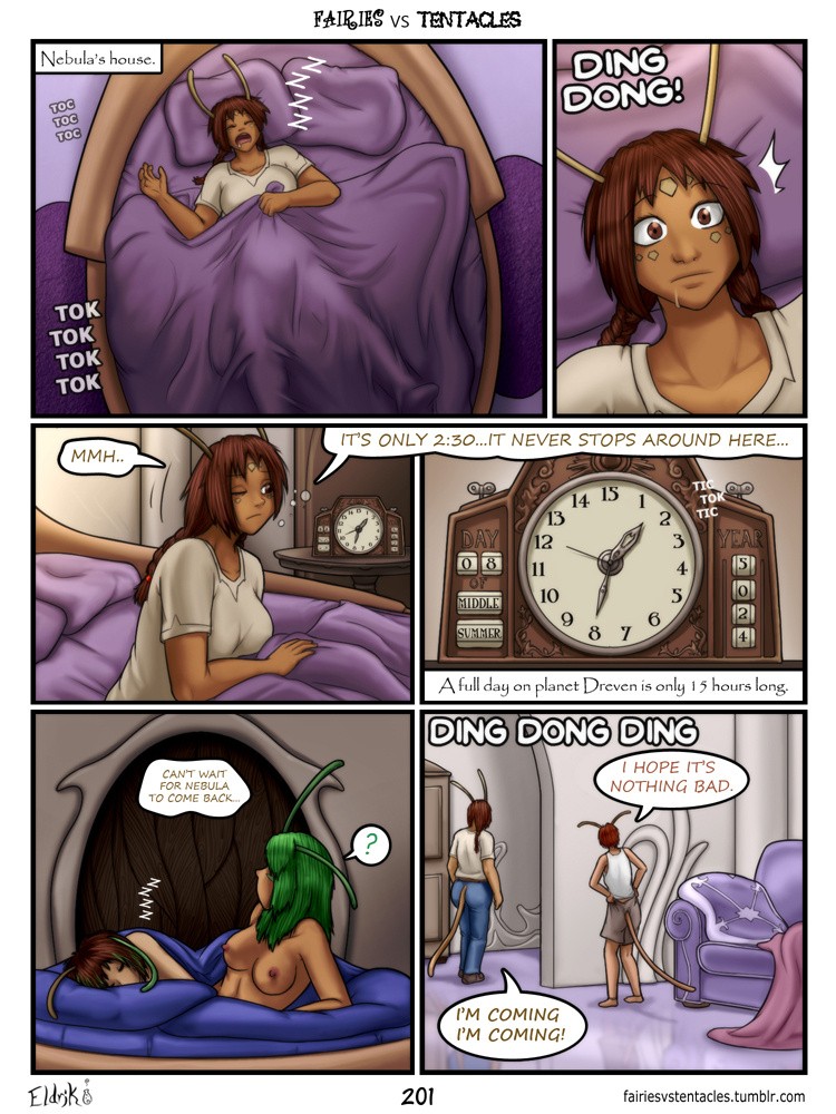 Fairies vs Tentacles Ch. 1-5 porn comic picture 202